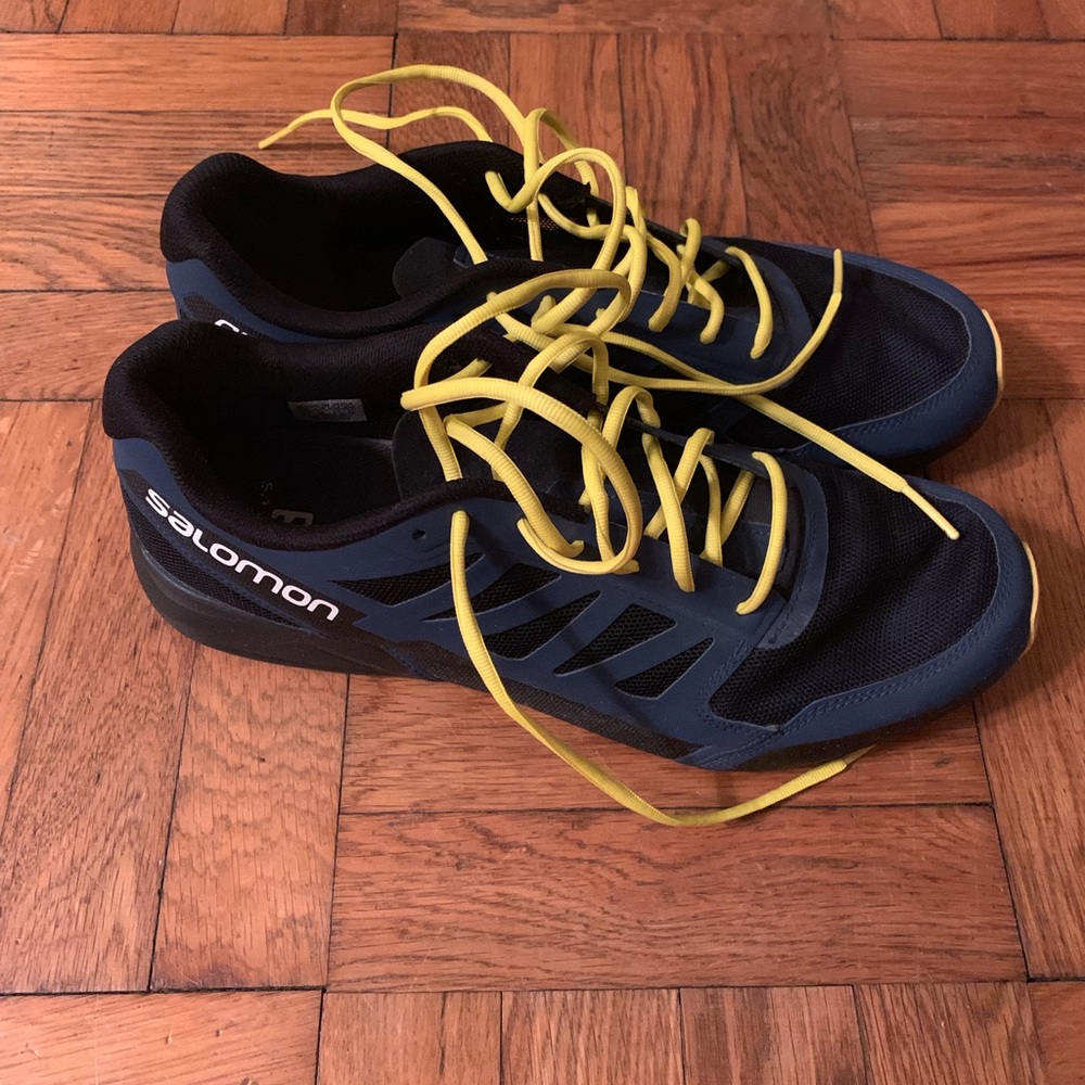 Salomon City Cross Sneakers Sz 13 Dark Blue EUC